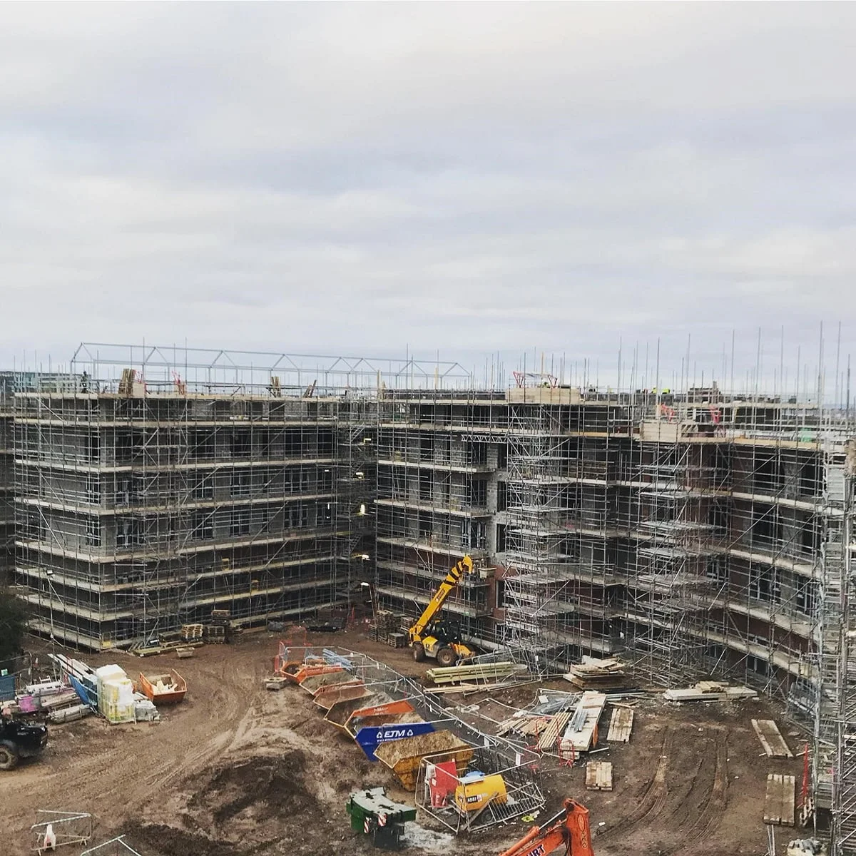 Stoke Gifford Retirement Village Bristol CASS Scaffolding